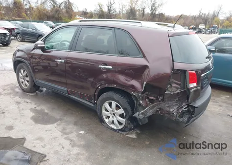 2013 Kia Sorento Lx from USA, damaged, VIN 5XYKT4A60DG369435